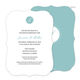 Lagoon Circle Initials Invitations Image 4 of 11